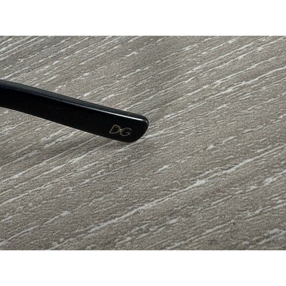 Dolce & Gabbana DG2136 Aviator Sunglasses 620/11 Black 62mm – Made in Italy - Picture 7 of 7